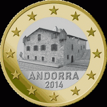 1 Euro UNC Andorra